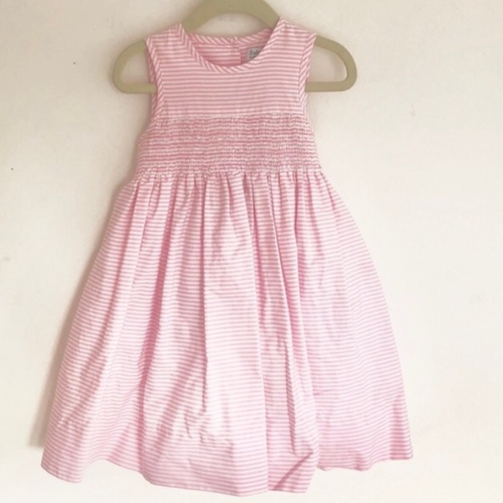 Baby CZ Pink and White Bubblegum Striped Camille Dress